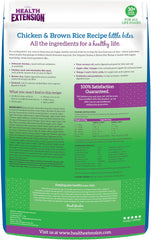 Little Bites Dry Dog Food for Small Breeds, Chicken & Brown Rice Recipe, with Probiotics & Superfoods for Digestion & Coat Health, 4 Lb Bag (Pack of 1)