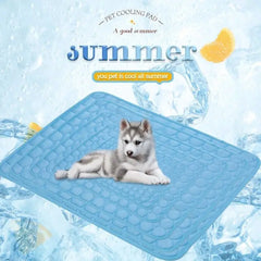 NONOR Dog Cooling Mat Summer Pet Bed for Dogs Cats Kennel Pad Breathable Pet Self Cooling Blanket Dog Car Seat Bed
