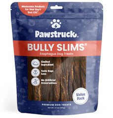 (3 Pack) Natural Beef Bully Slims Gullet Chew Sticks for Dogs