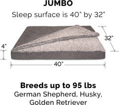 Orthopedic, Cooling Gel, and Memory Foam Pet Beds for Small, Medium, and Large Dogs and Cats - Luxe Perfect Comfort Sofa Dog Bed, Performance Linen Sofa Dog Bed, and More