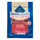 Dental Bones Regular Natural Dental Chew Dog Treats, 12-Oz. Bag
