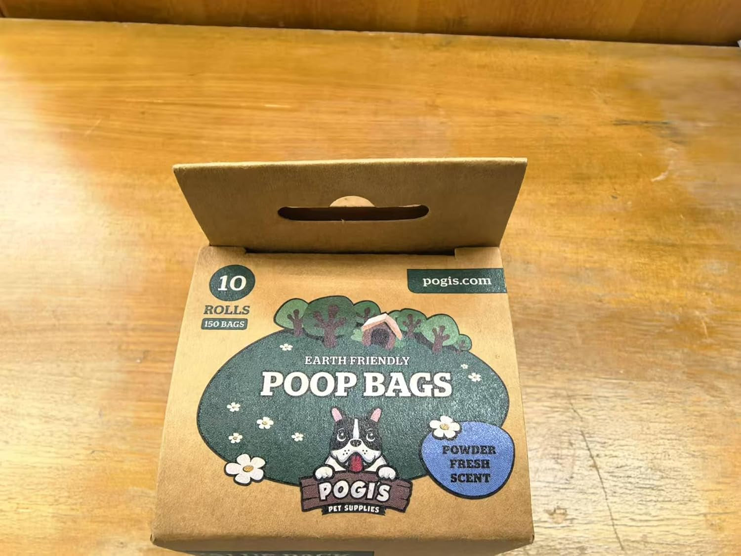 Pogi’S Dog Poop Bags – Leak-Proof & Extra Thick Pet Waste Bags (Unscented, 10 Rolls, 150-Count)