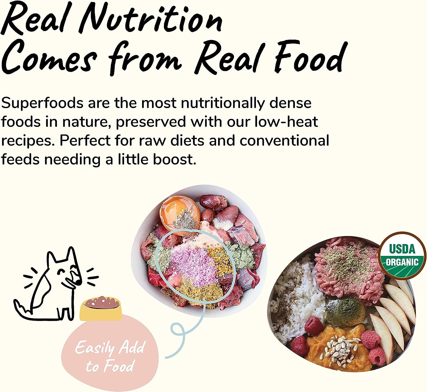 Organic Coconut Oil Pet Supplement for Dogs & Cats - Natural Skin and Coat Support with Cold Pressed Extra Virgin Coconut Oil - Itchy Skin & Dry Cracked Noses - Made in USA - 16 Fl Oz (Large)