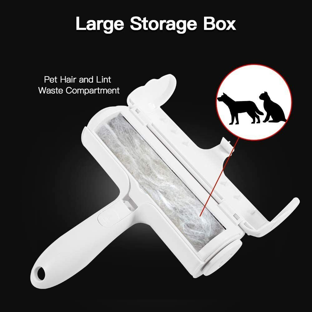 REUSABLE LINT ROLLER REMOVER PET CAT DOG ANIMAL FUR HAIR, ECO FRIENDLY