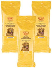 Multipurpose Dog Wipes with Honey, 98% Natural Origin Formulas, Hypoallergenic Dogs Wipe, Canine Cleaning Sheets for Paws and Butt, 3 Pk, 50Ct