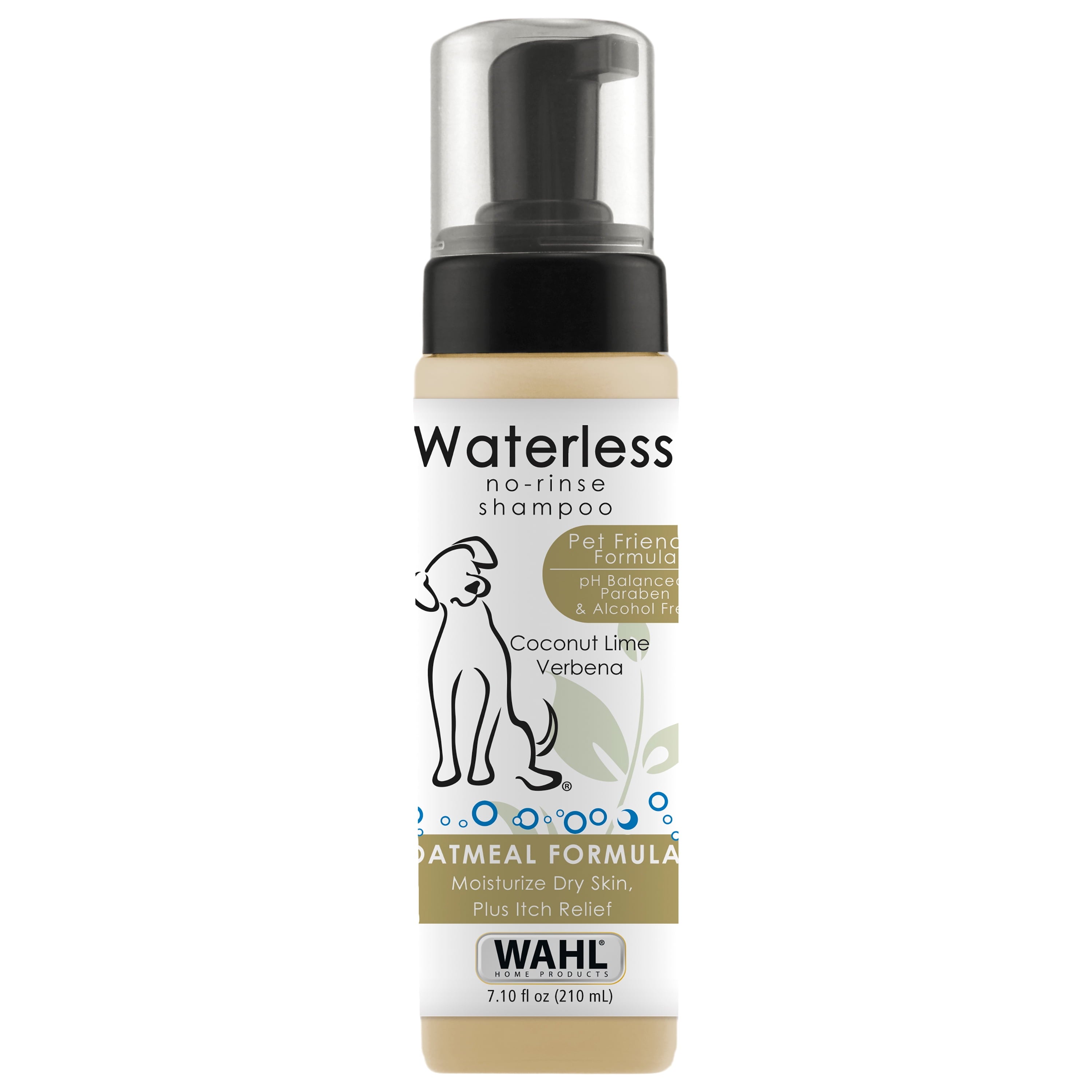 Waterless No Rinse Coconut Lime Verbena Dog Shampoo, 7.1-Oz Bottle 820015A