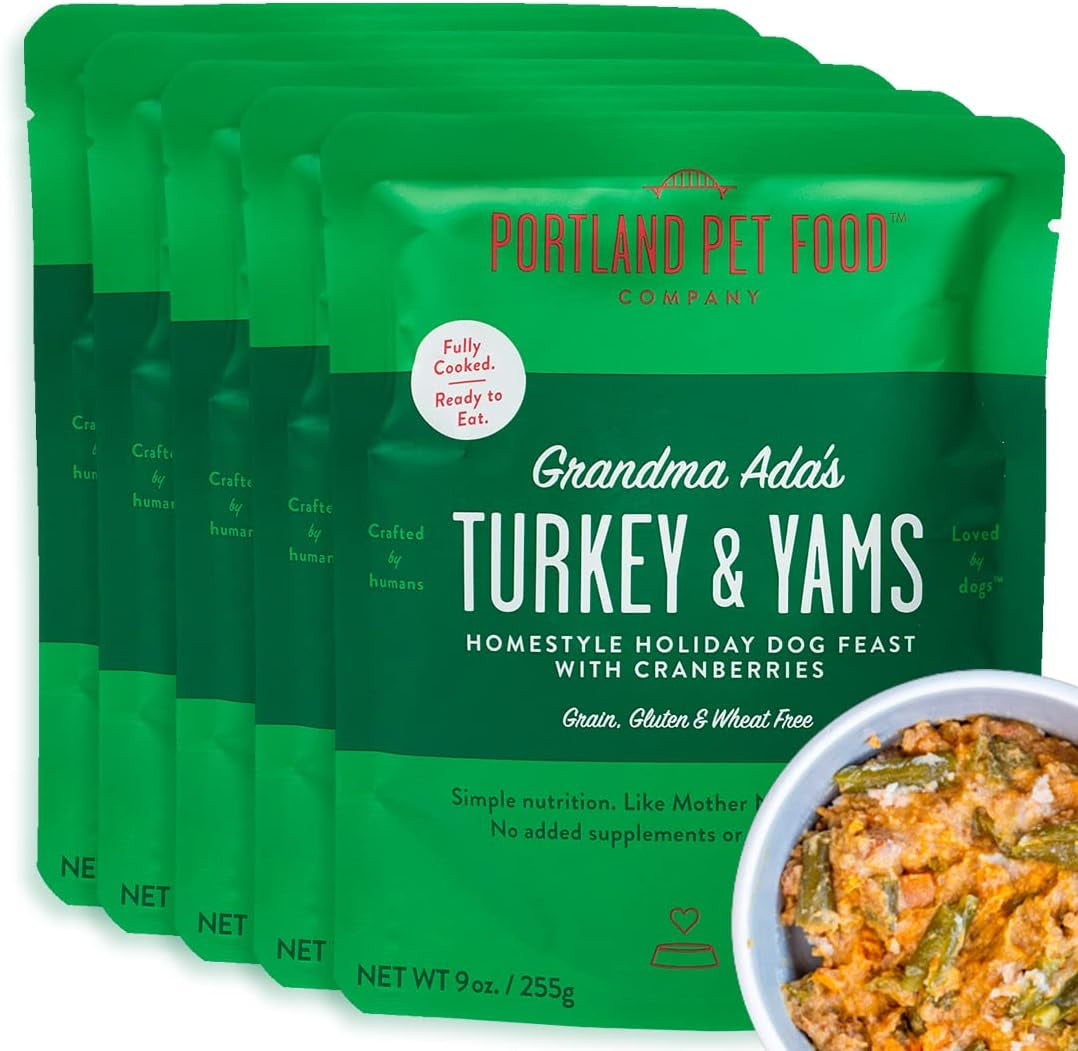 Hopkin'S Pork N’ Potato Fresh Dog Food Pouches - Human-Grade, Grain-Free Wet Meal Topper Mixer & Meals - Small & Large Breed Puppy & Senior Dogs - Made in the USA - 5 Pack