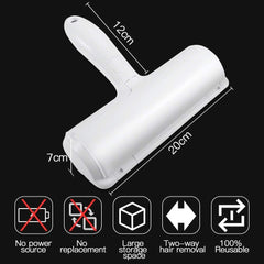 REUSABLE LINT ROLLER REMOVER PET CAT DOG ANIMAL FUR HAIR, ECO FRIENDLY
