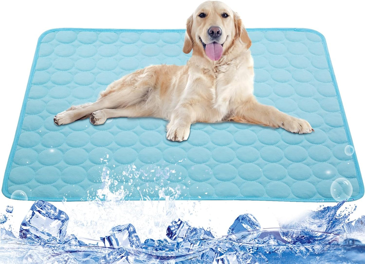 Chill & Cozy Cooling Mat – Sweet Relief for Your Pet on Hot Days 🌞❄️