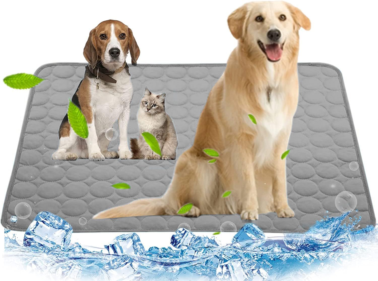 Chill & Cozy Cooling Mat – Sweet Relief for Your Pet on Hot Days 🌞❄️