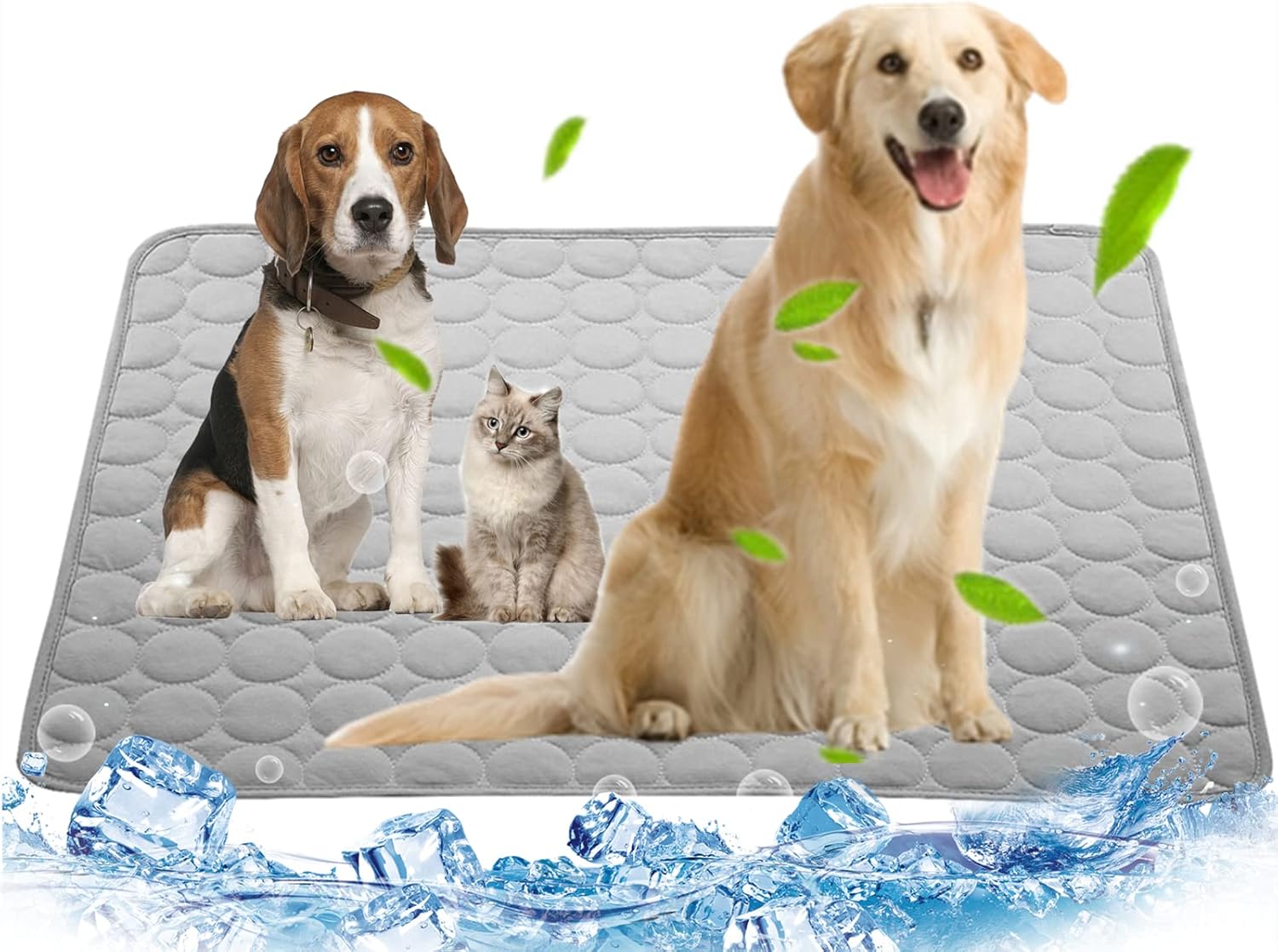 Chill & Cozy Cooling Mat – Sweet Relief for Your Pet on Hot Days 🌞❄️