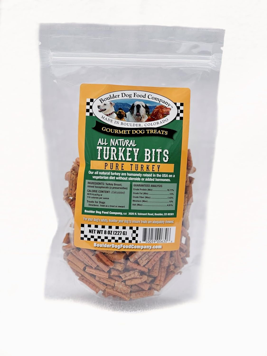 Bison Bits: Pure Bison Dog Treats - All Natural, Vet Approved, Limited Ingredient, Grain Free, Healthy & Nutritious Dog Treats (8Oz)