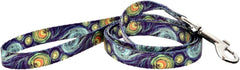 Eco Friendly Van Gogh Fashion Dog Leash, 5-Feet