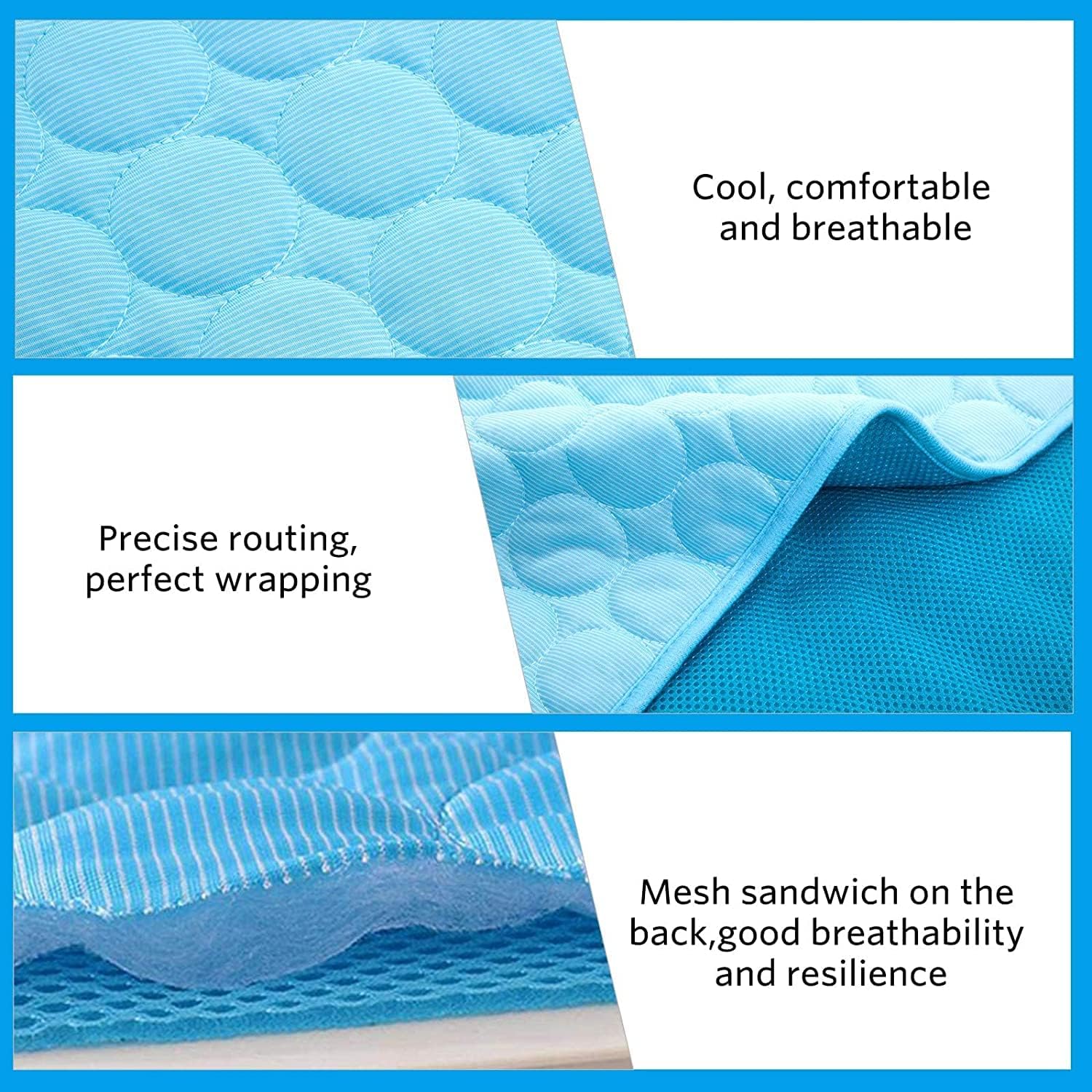 Chill & Cozy Cooling Mat – Sweet Relief for Your Pet on Hot Days 🌞❄️