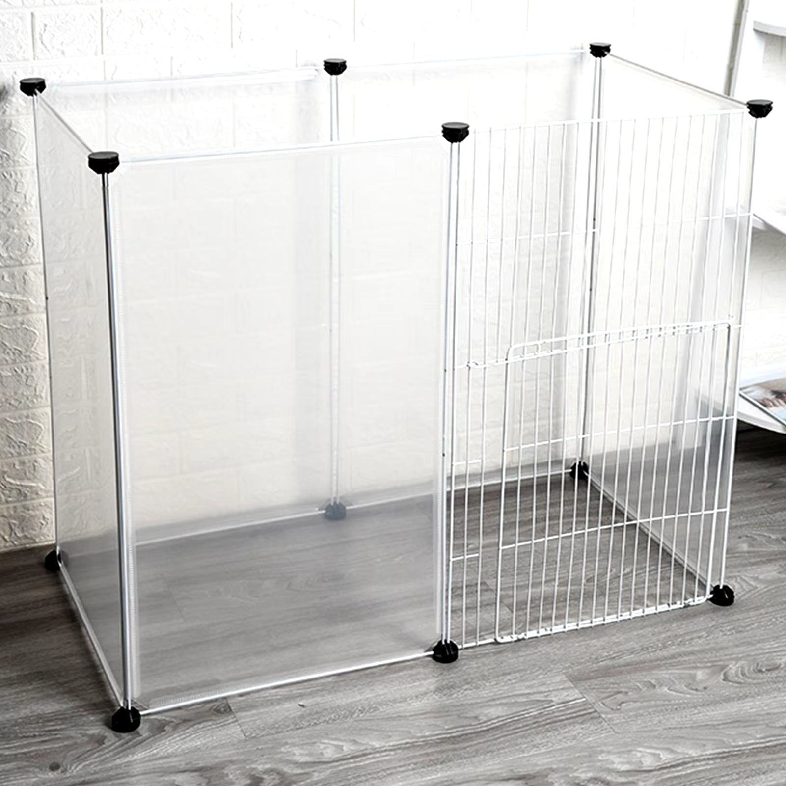 Foldable Pet Playpen Dog Fence Puppy Kennel House Exercise Training Puppy Kitten Space Dogs Supplies Rabbits Guinea Pig Cage