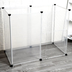 Foldable Pet Playpen Dog Fence Puppy Kennel House Exercise Training Puppy Kitten Space Dogs Supplies Rabbits Guinea Pig Cage