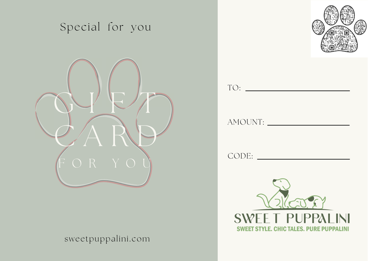 Sweet Puppalini Gift Card 🐾 - Sweet Puppalini