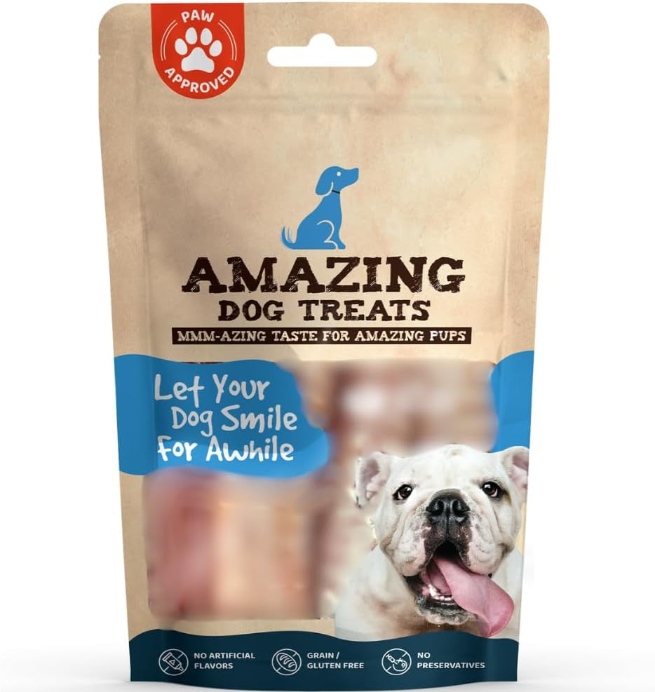 - 12 Inch Beef Trachea Chews for Dogs (10 Pcs/Pk) - 100% Natural Trachea Dog Treats - Excellent Source of Glucosamine - Natural Long Lasting Treats