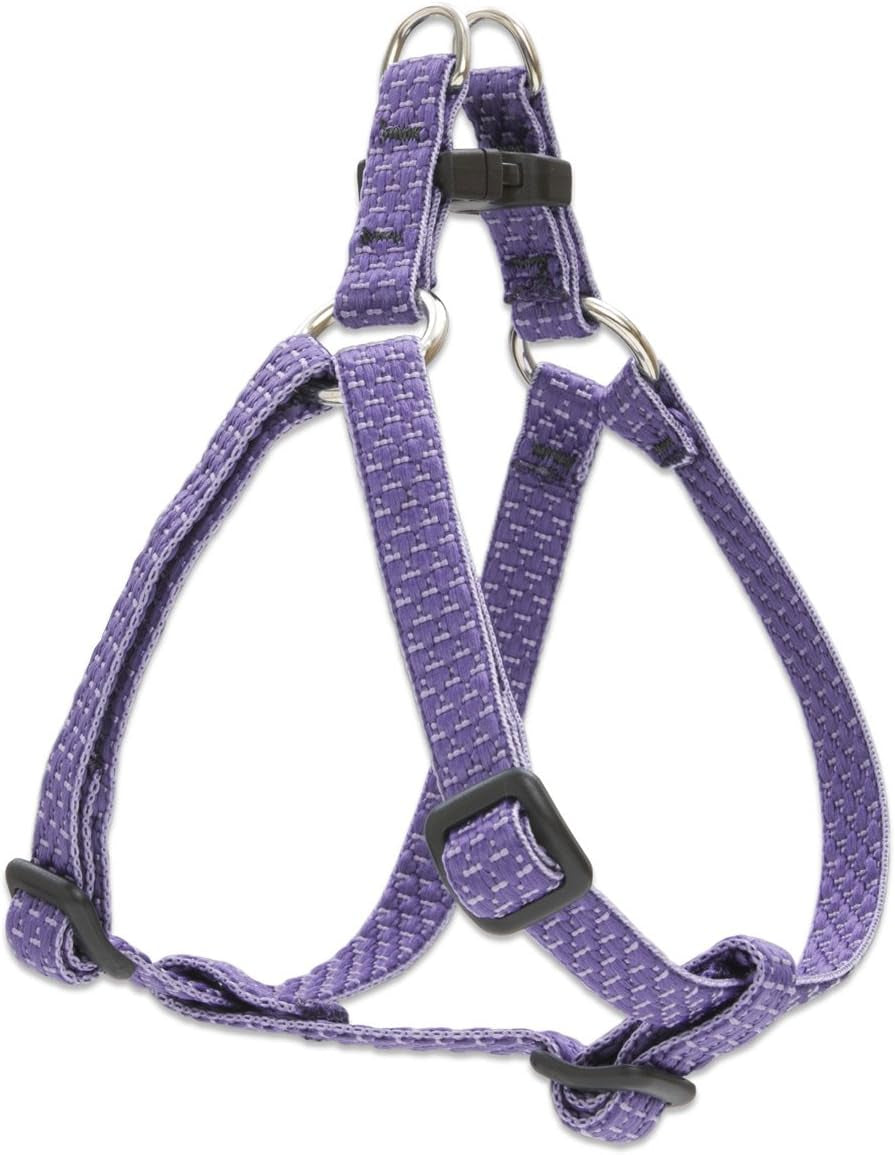 Eco 1/2" Lilac 12-18" Step in Harness for Small Dogs