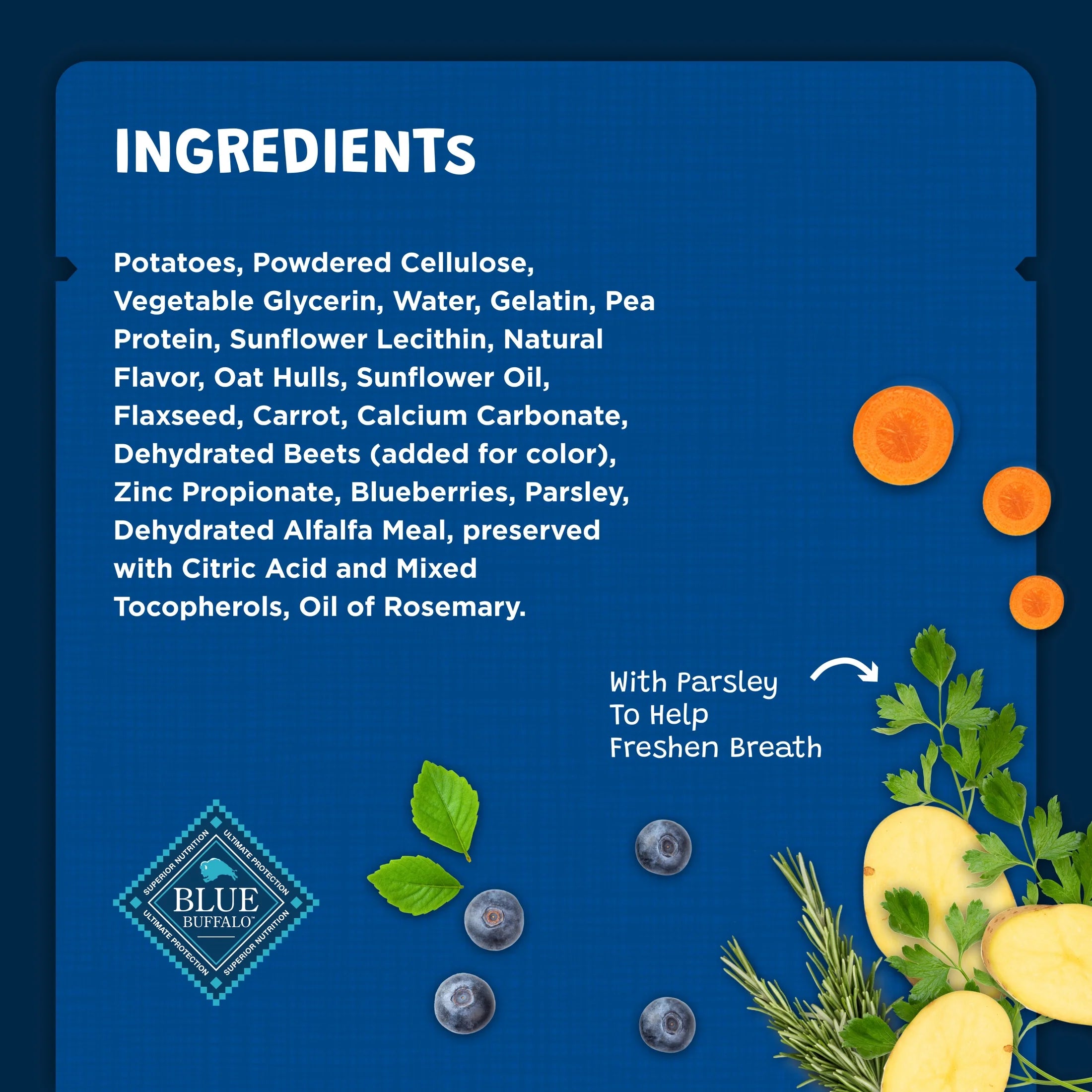 Dental Bones Small Natural Dental Chew Dog Treats, 12-Oz. Bag