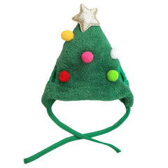 Christmas Pet Dog Cat Hat Small Puppy Santa Caps Christmas Party Pet Supplies Holiday Costume Ornaments Cosplay Head Accessories