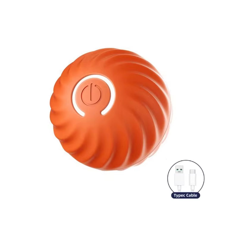 New Smart Pet Dog Ball Toy Electric Interactive Automatic Puupy Jumping Rolling Ball Rechargeable Moving Ball Toys for Dog