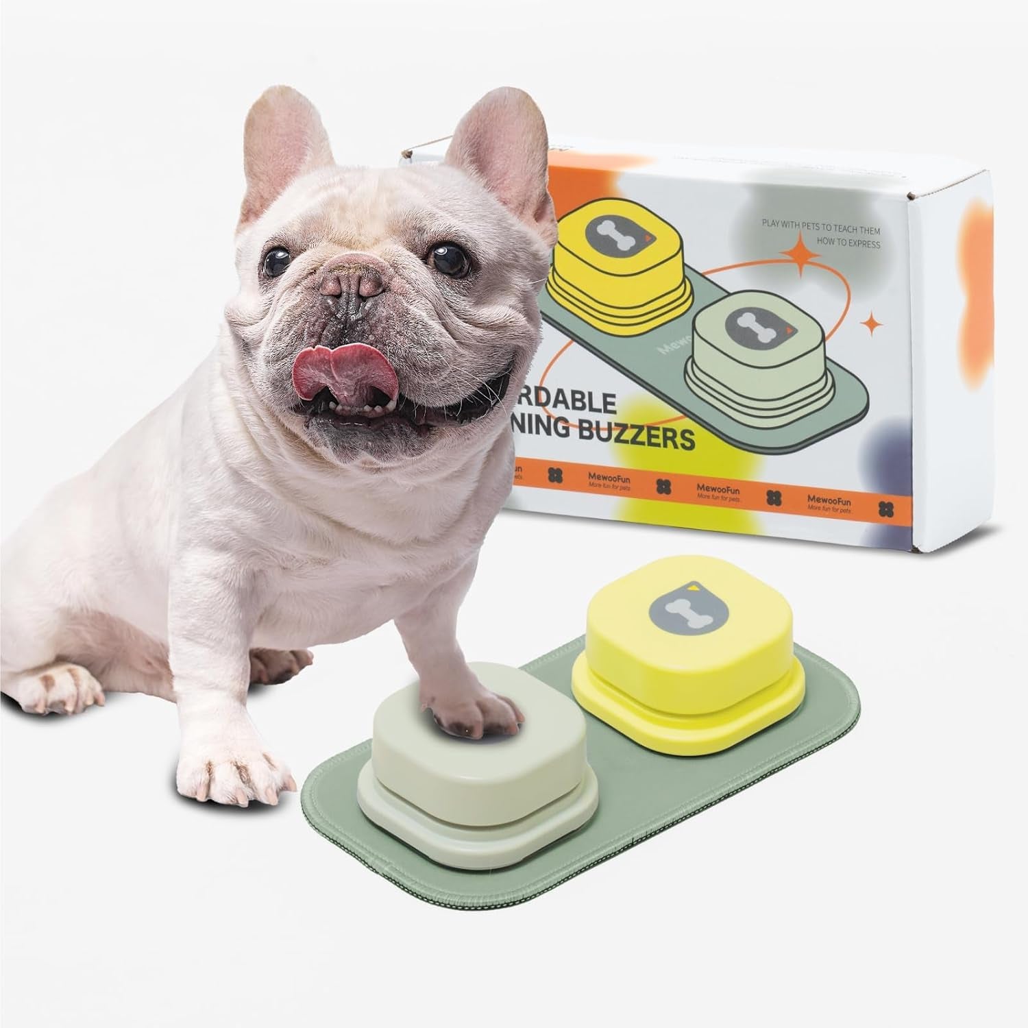 Pup Talk™ Interactive Dog Talking Buttons + Training Mat 🎤🐾