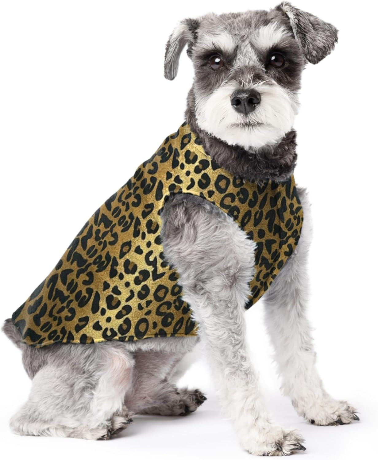 Goldpaw Stretchy Fleece Jacket for Small Dogs - Super Soft, Warm Dog Sweater - Pet Sweater Vest for Fall and Winter - Canine Clothes Made in the USA - Machine Washable - Mulberry Plaid - Size 16