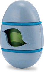 Pets Bamboo Dog Poop Bag Dispenser | Non Slip Bungee Fitting | Blue, One Size, 5060189750917